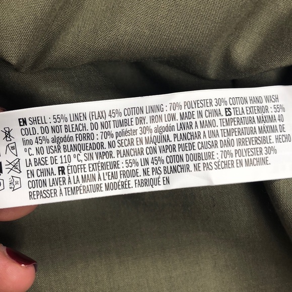 NWT English Factory Striped Midi Skirt - Picture 8 of 8